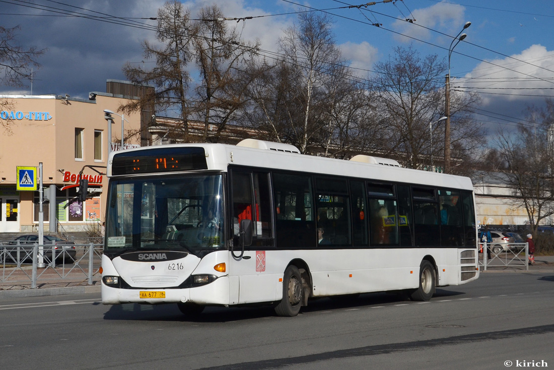 Санкт-Петербург, Scania OmniLink I (Скания-Питер) № 6216