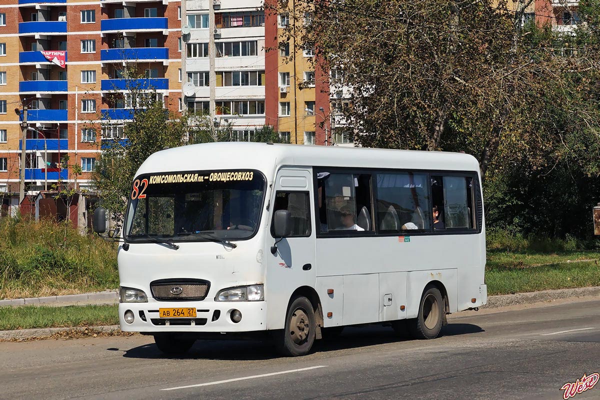 Хабаровский край, Hyundai County SWB (группа ТагАЗ) № 4071