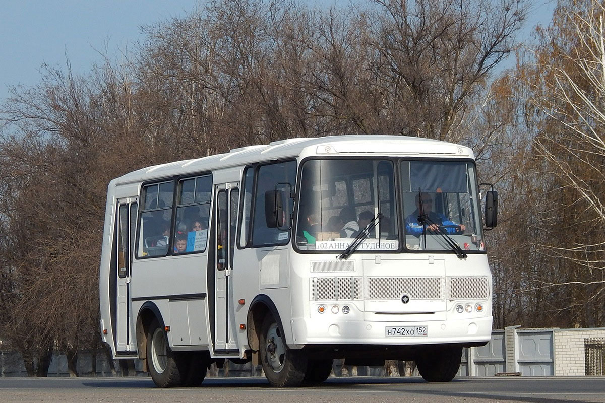 Воронежская область, ПАЗ-32054 № Н 742 ХО 152