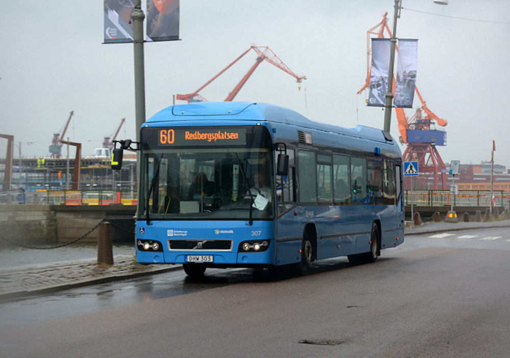 Швеция, Volvo 7700 Hybrid № 307