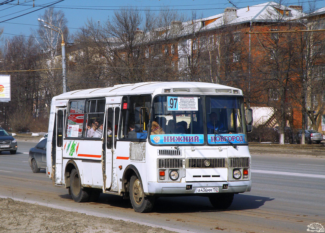 Нижегородская область, ПАЗ-32054 № А 436 ММ 152