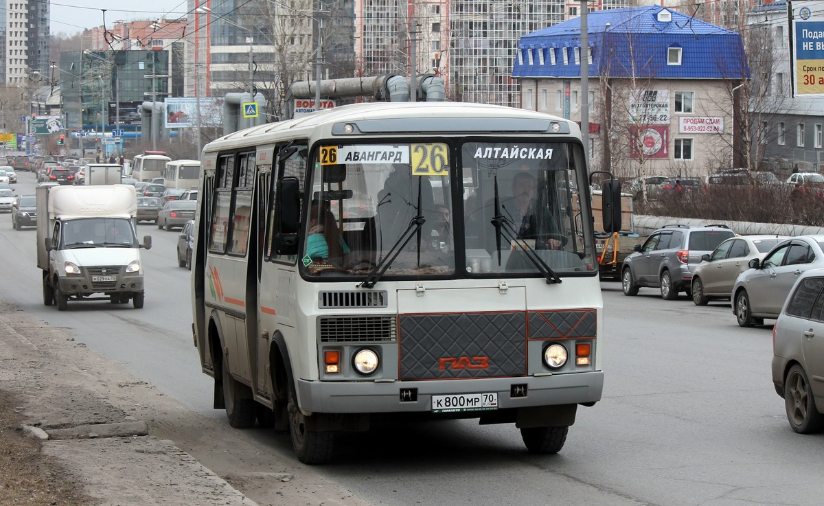 Томская область, ПАЗ-32054 № К 800 МР 70