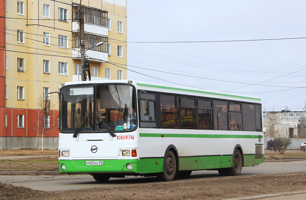 Архангельская область, ЛиАЗ-5293.53 № М 431 НУ 29