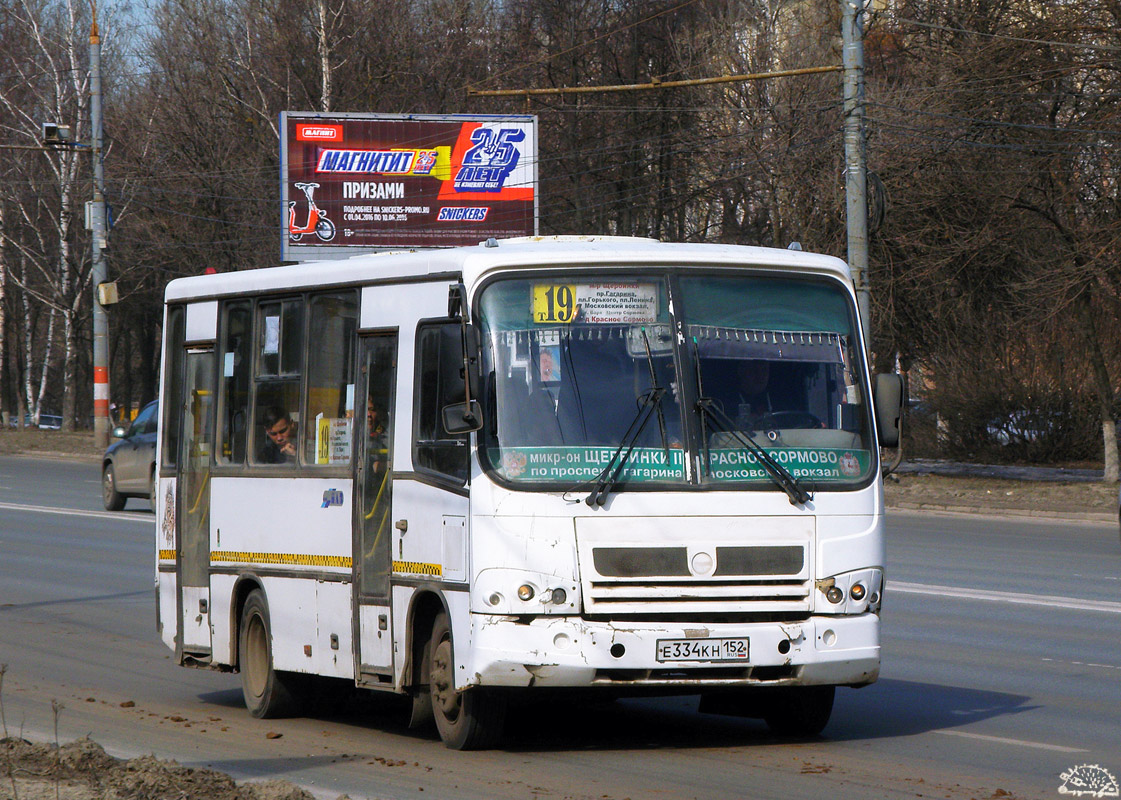 Nizhegorodskaya region, PAZ-320402-03 Nr. Е 334 КН 152