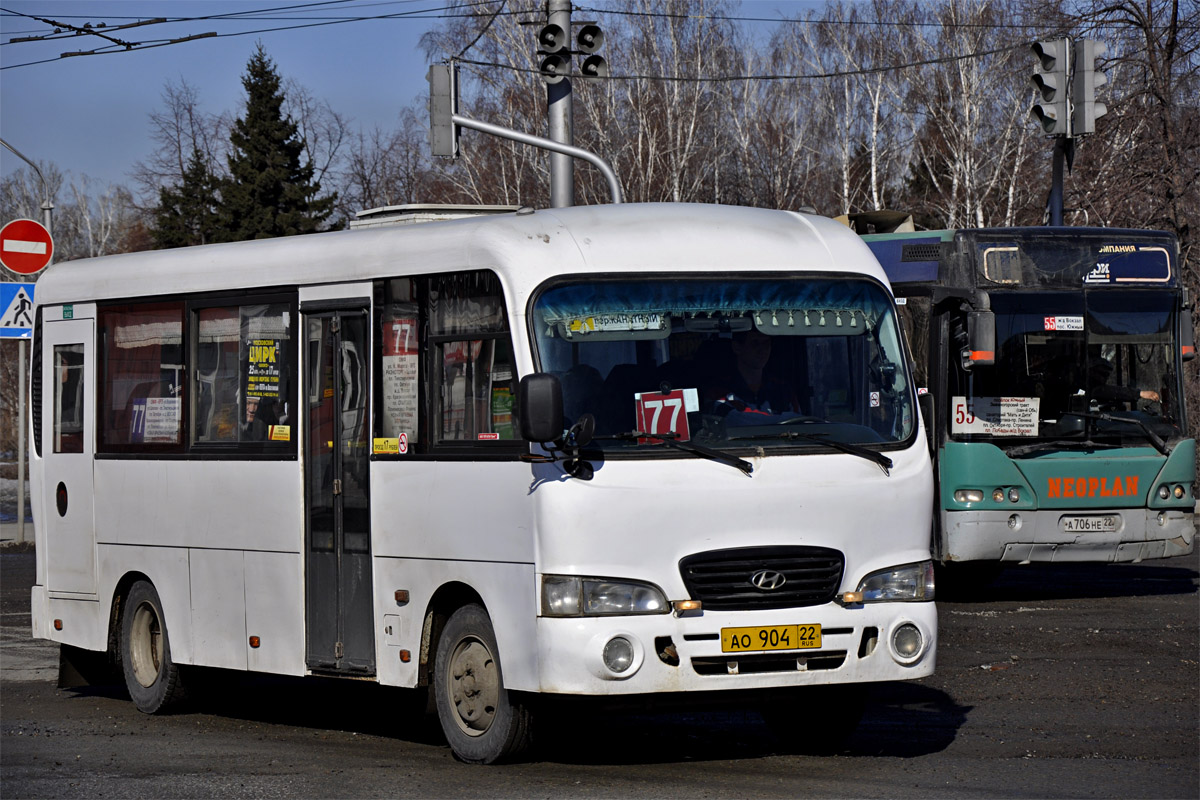 Altayskiy kray, Hyundai County LWB C09 (RoAZ) Nr. АО 904 22