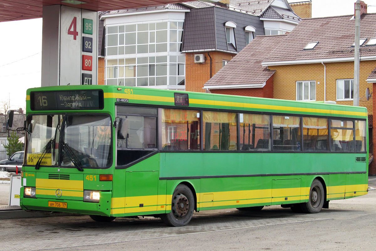 Пермский край, Mercedes-Benz O405 № АМ 706 59