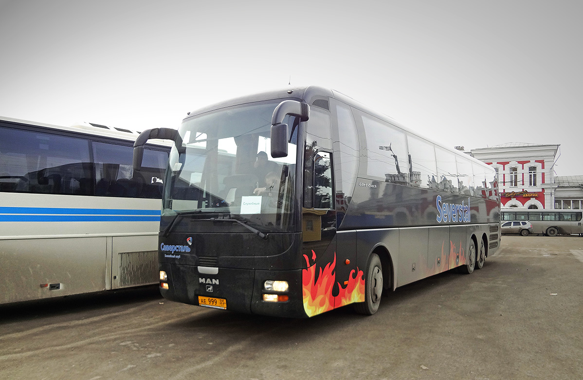 Вологодская область, MAN R08 Lion's Coach L RHC444 L № 5200