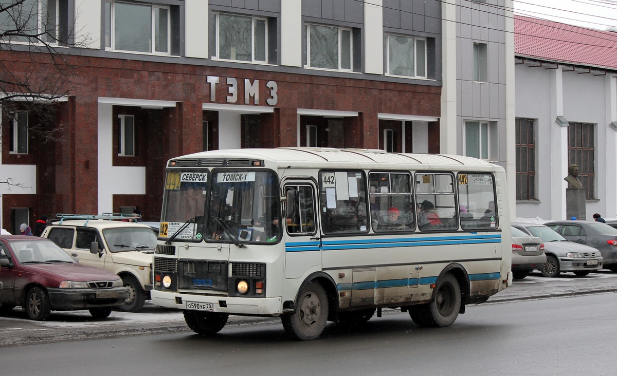 Томская область, ПАЗ-32054 № О 590 УЕ 70