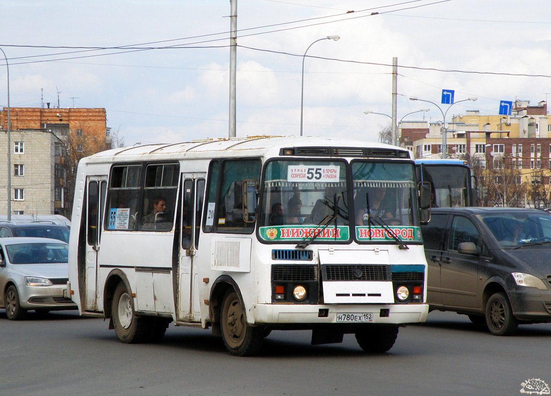 Nizhegorodskaya region, PAZ-32054 # Н 780 ЕХ 152