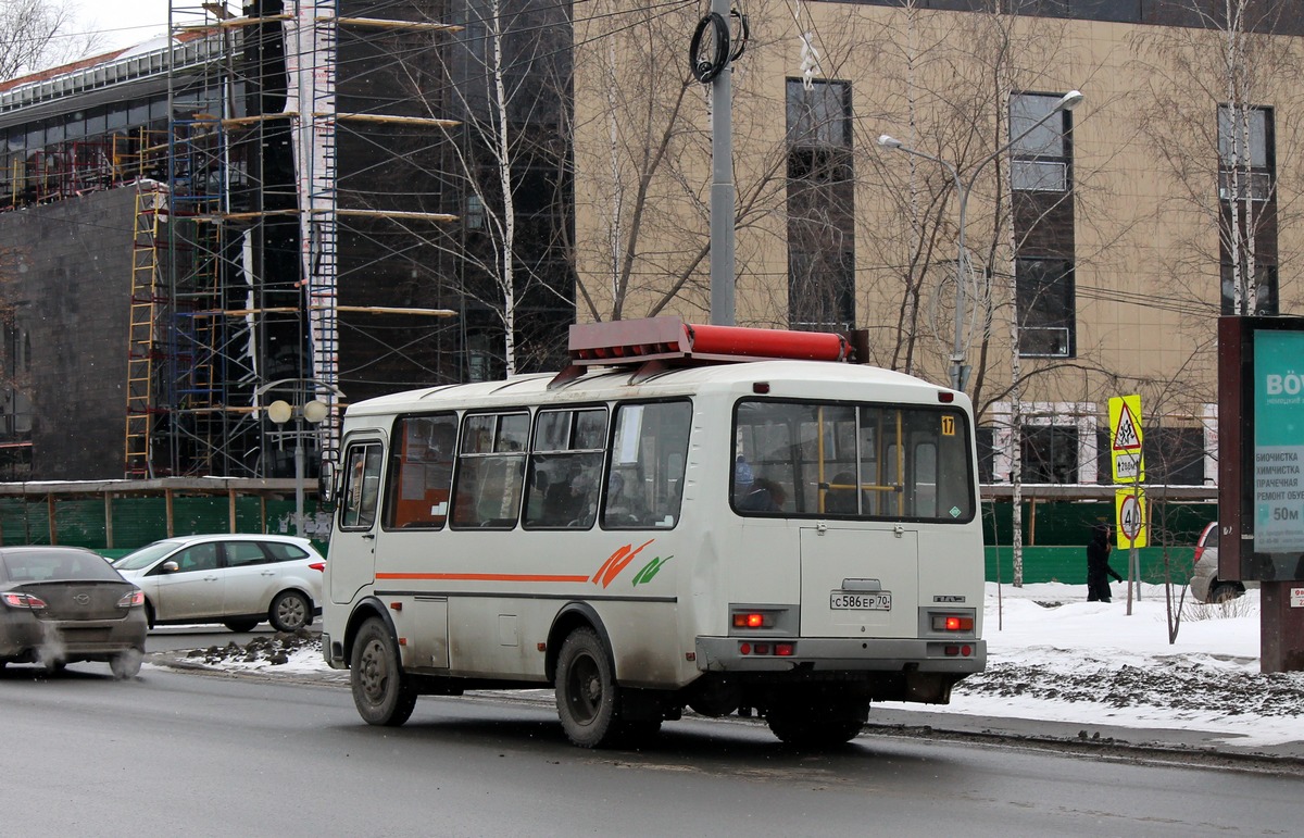 Томская область, ПАЗ-32054 № С 586 ЕР 70