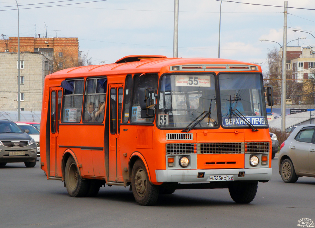 Нижегородская область, ПАЗ-32054 № М 525 РО 152