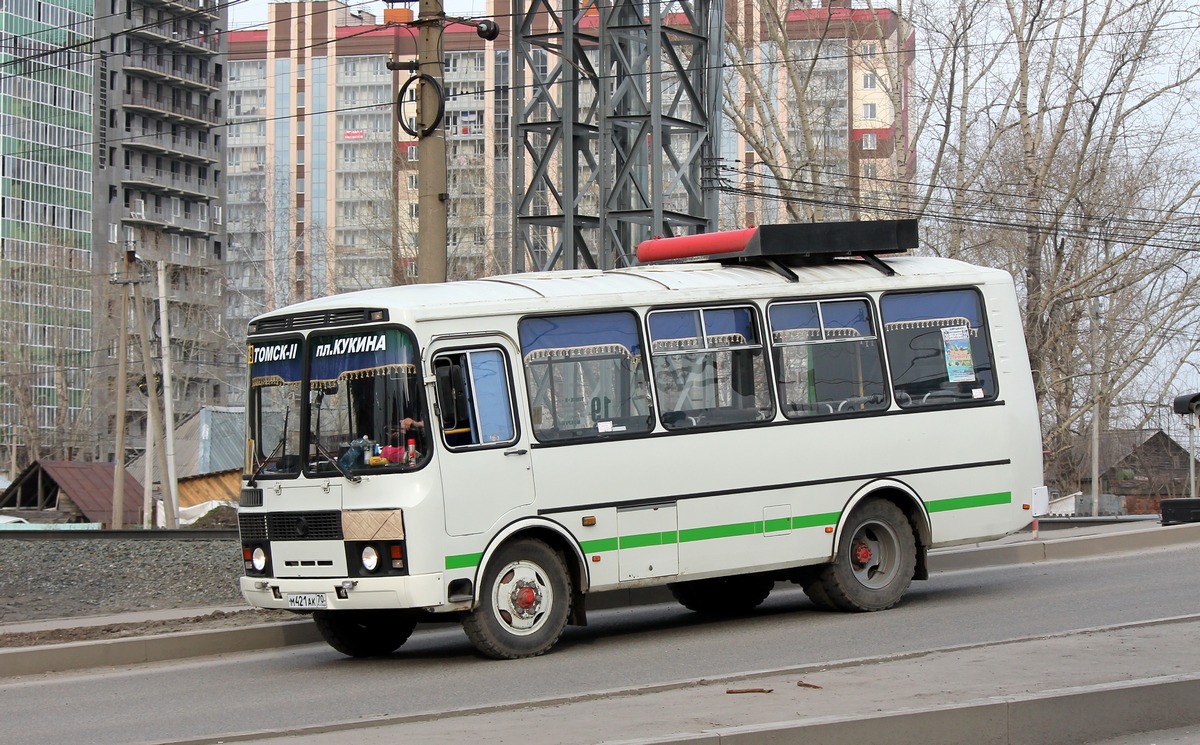 Томская область, ПАЗ-32054 № М 421 АК 70