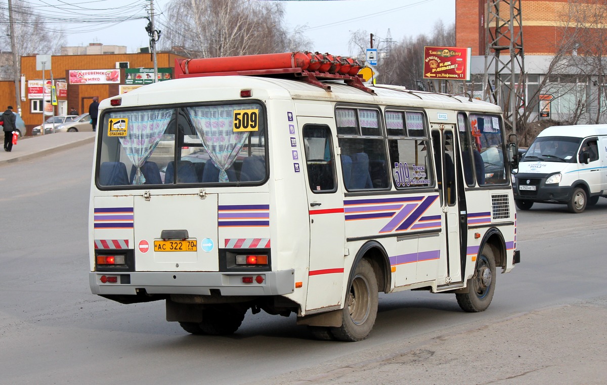 Томская область, ПАЗ-32053-50 № АС 322 70