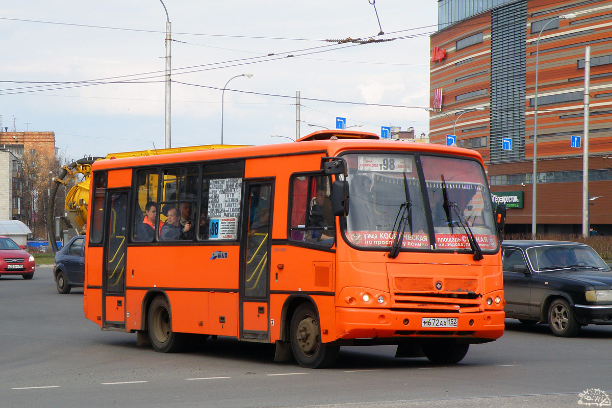 Нижегородская область, ПАЗ-320402-05 № М 672 АХ 152