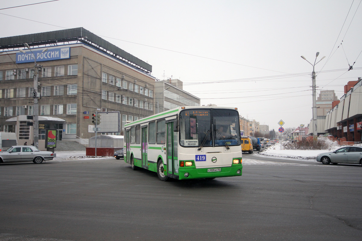 Омская область, ЛиАЗ-5256.45 № 419