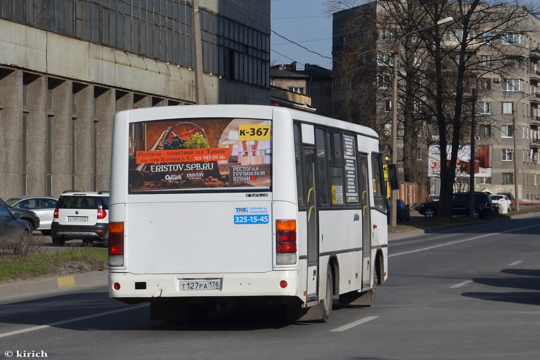 Санкт-Петербург, ПАЗ-320402-05 № Т 127 РА 178