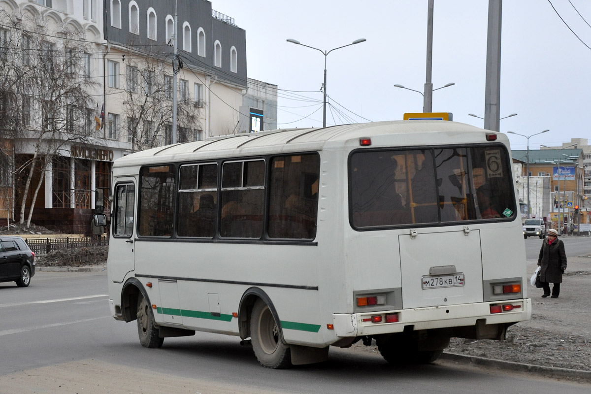 Саха (Якутия), ПАЗ-32054 № М 278 КВ 14