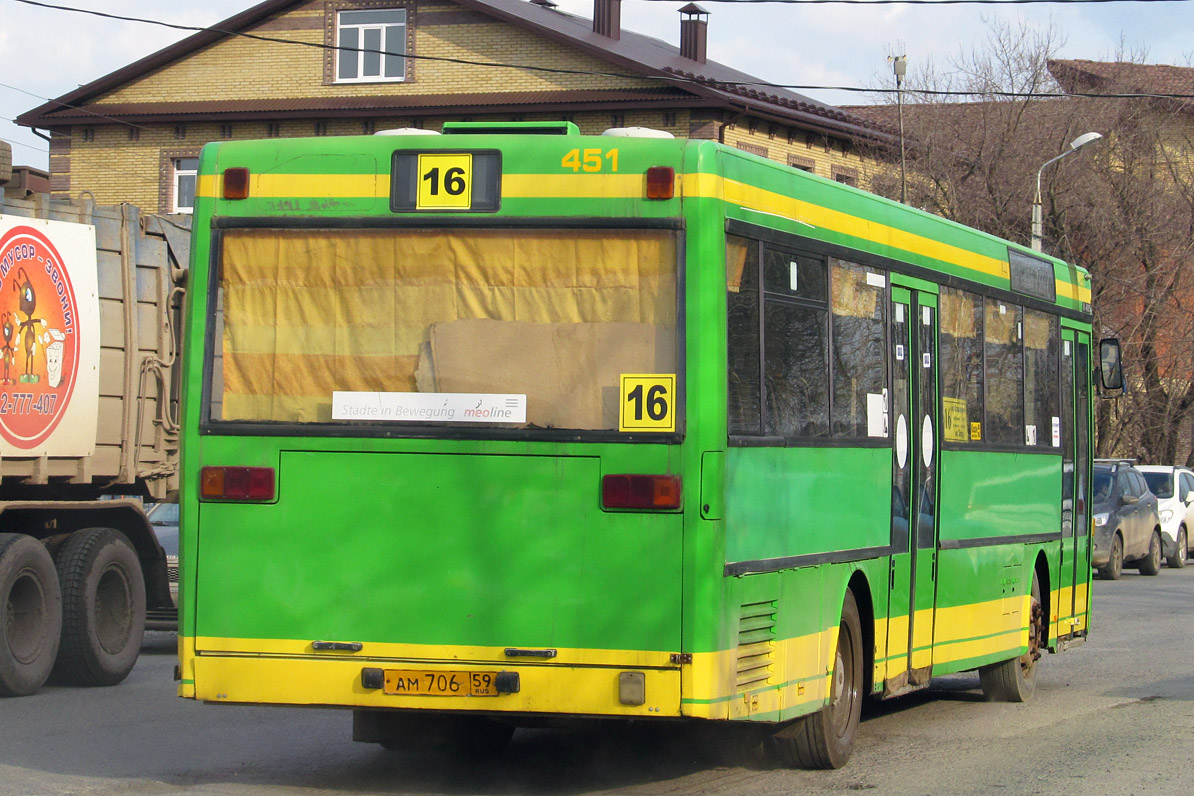 Perm region, Mercedes-Benz O405 Nr. АМ 706 59