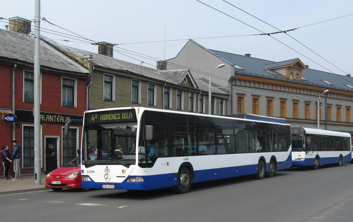 Латвия, Mercedes-Benz O530L Citaro L № 63088