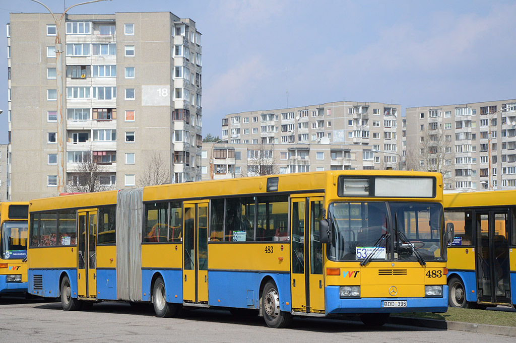 Литва, Mercedes-Benz O405G № 483