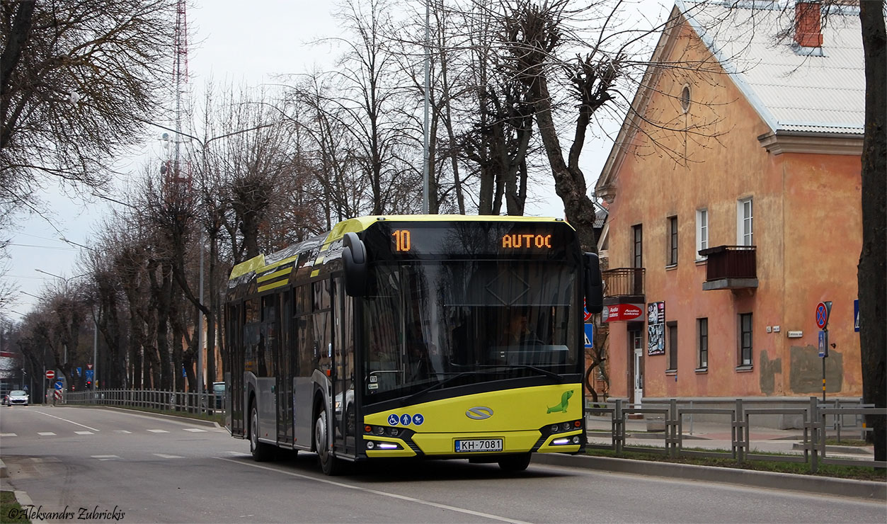 Латвия, Solaris Urbino IV 12 № KH-7081