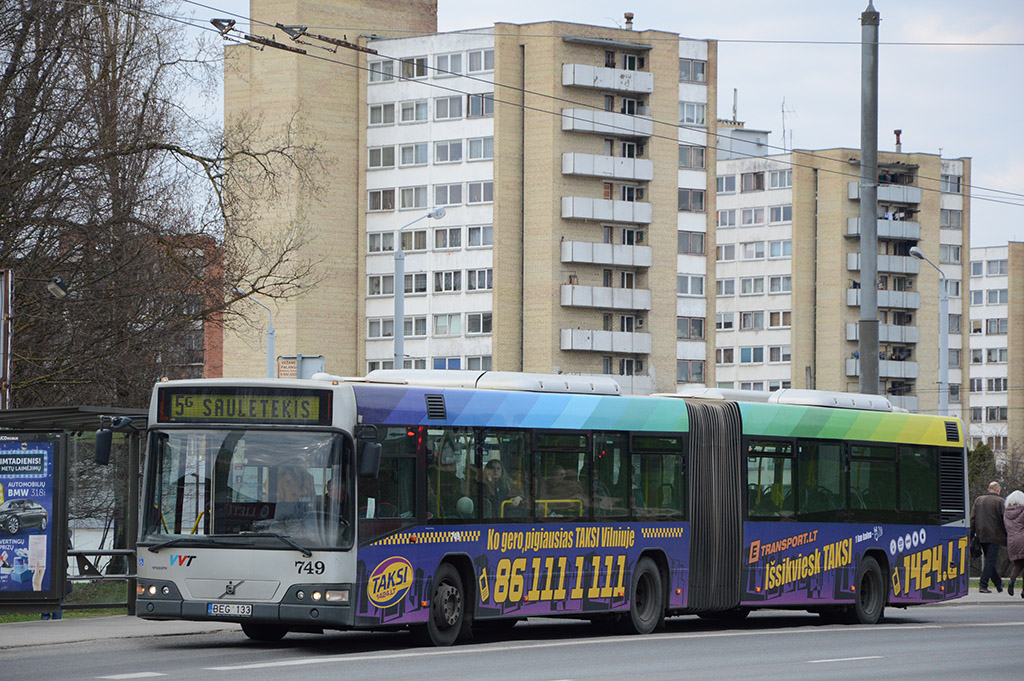 Літва, Volvo 7700A № 749