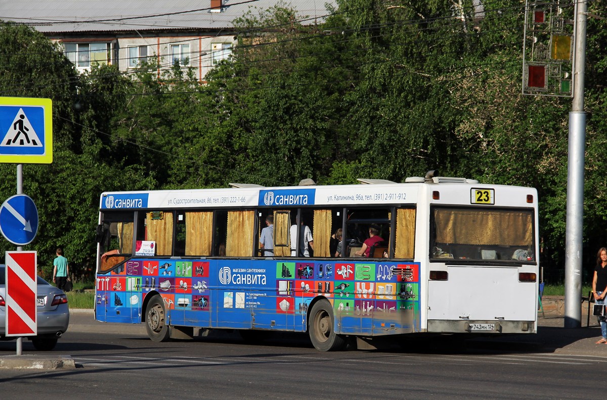 Красноярский край, Mercedes-Benz O405 № Р 743 МН 124