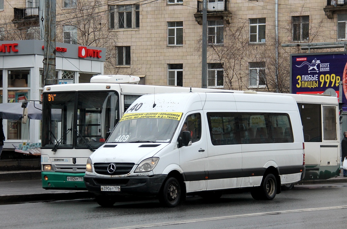 Санкт-Петербург, Луидор-22360C (MB Sprinter) № В 390 ВТ 178