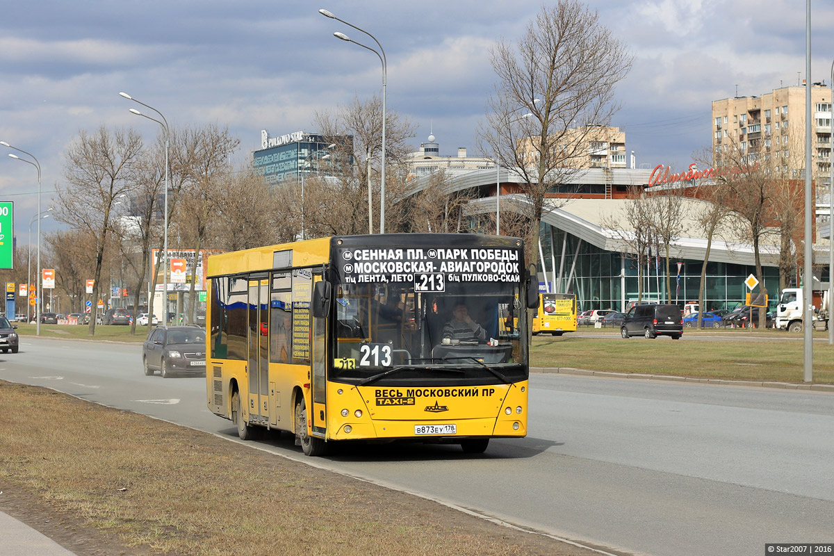 Санкт-Петербург, МАЗ-206.067 № В 873 ЕУ 178