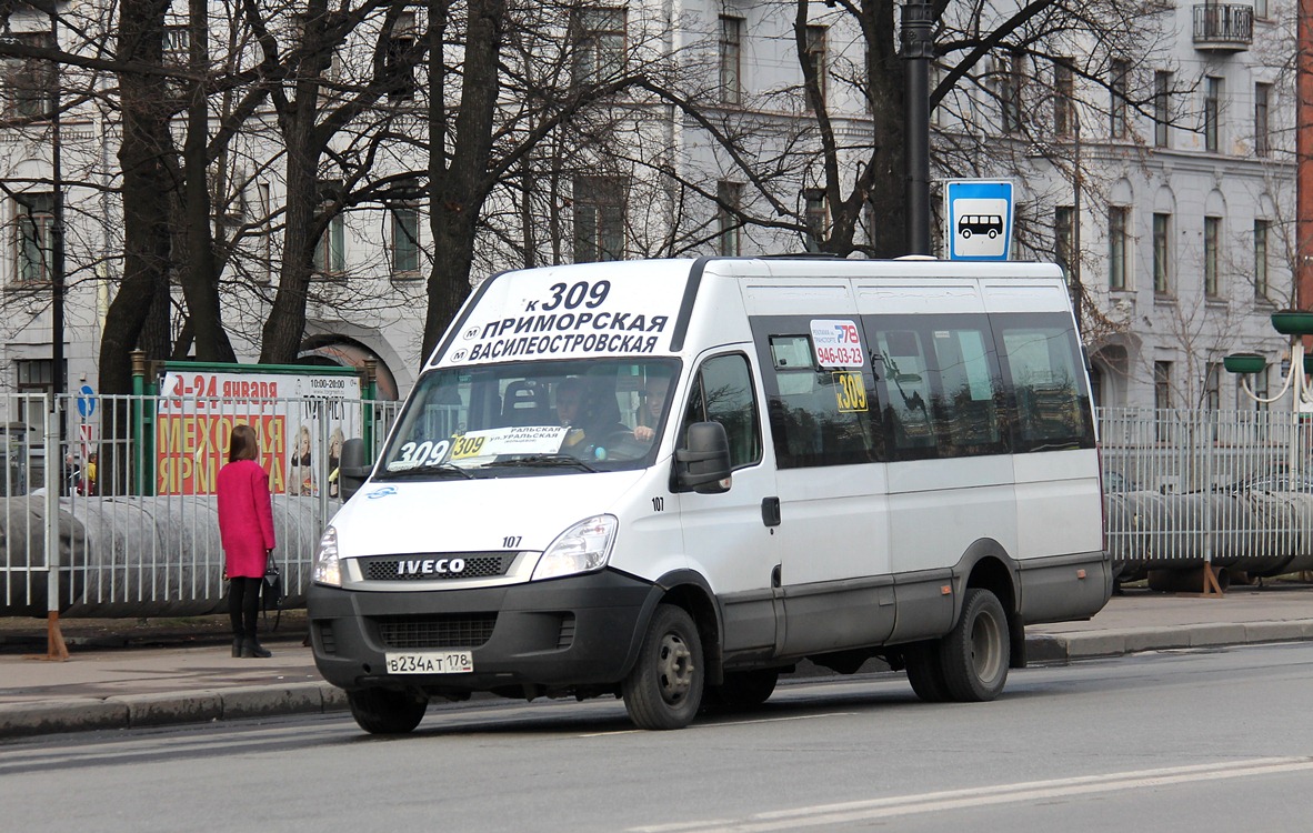 Санкт-Петербург, Нижегородец-2227UT (IVECO Daily) № 107