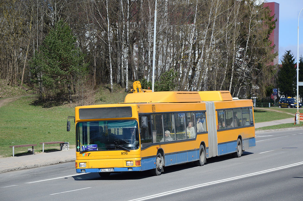 Литва, MAN A18 NG232 CNG № 876