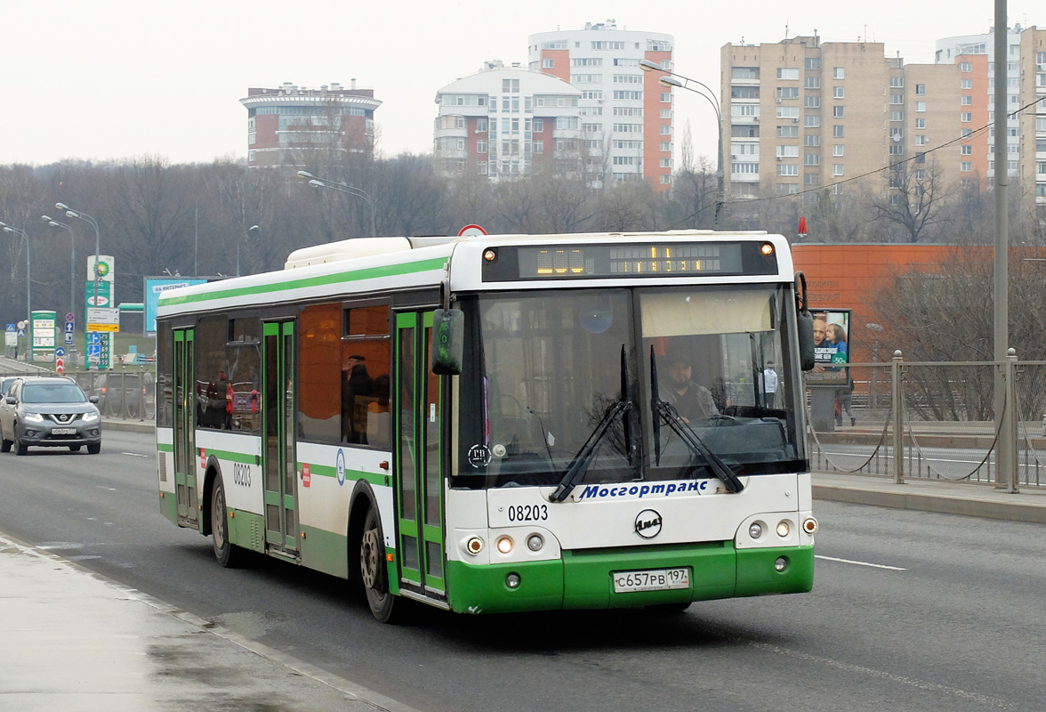 Москва, ЛиАЗ-5292.21 № 08203