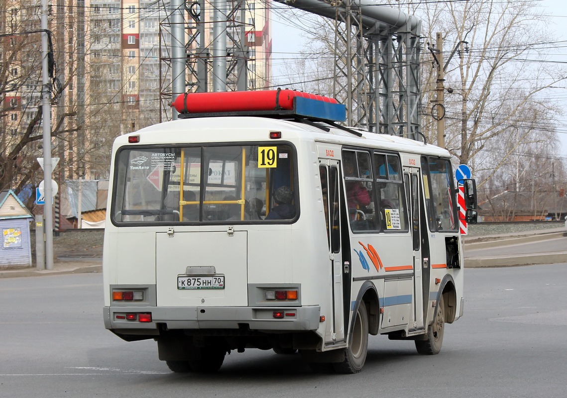 Томская область, ПАЗ-32054 № К 875 НН 70