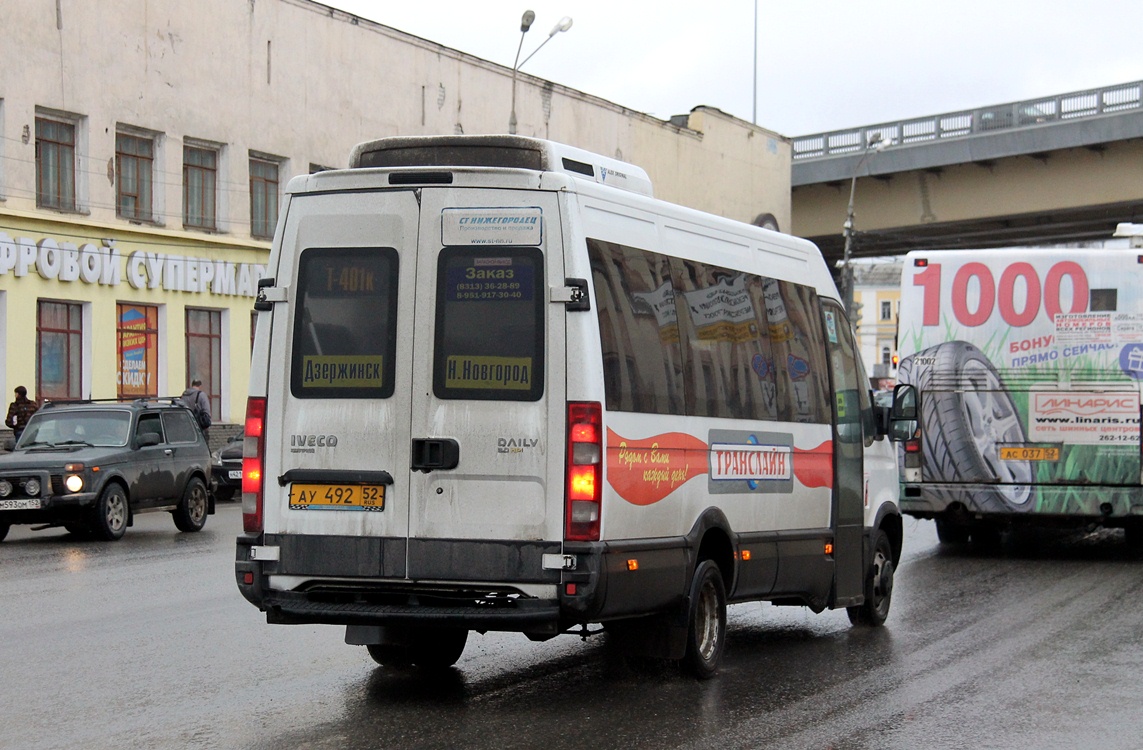 Nizhegorodskaya region, Nizhegorodets-2227UU (IVECO Daily) č. АУ 492 52