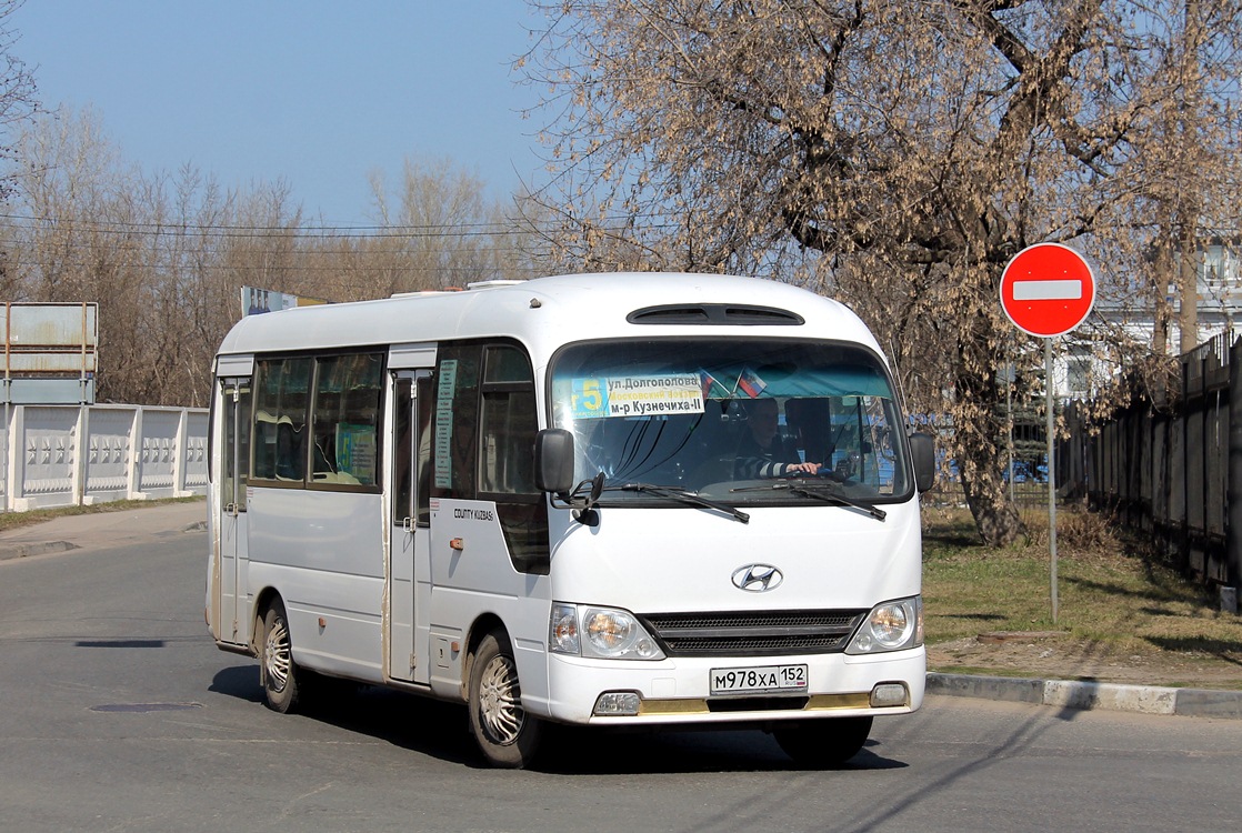 Нижегородская область, Hyundai County Kuzbass № М 978 ХА 152