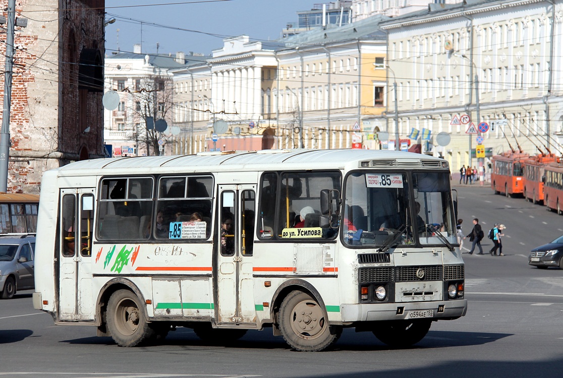 Нижегородская область, ПАЗ-32054 № О 594 АЕ 152