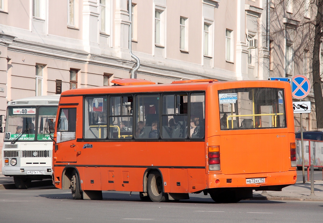 Нижегородская область, ПАЗ-320402-05 № М 672 АХ 152