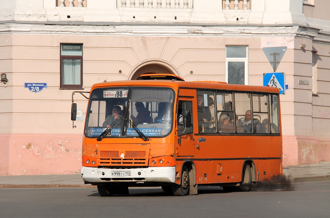 Нижегородская область, ПАЗ-320402-05 № К 998 ТУ 152