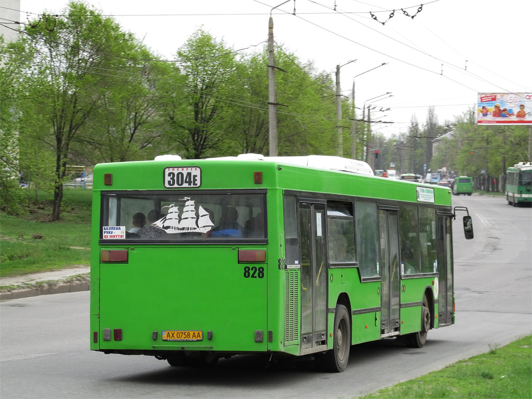 Kharkov region, MAN A10 NL262 Nr. 828
