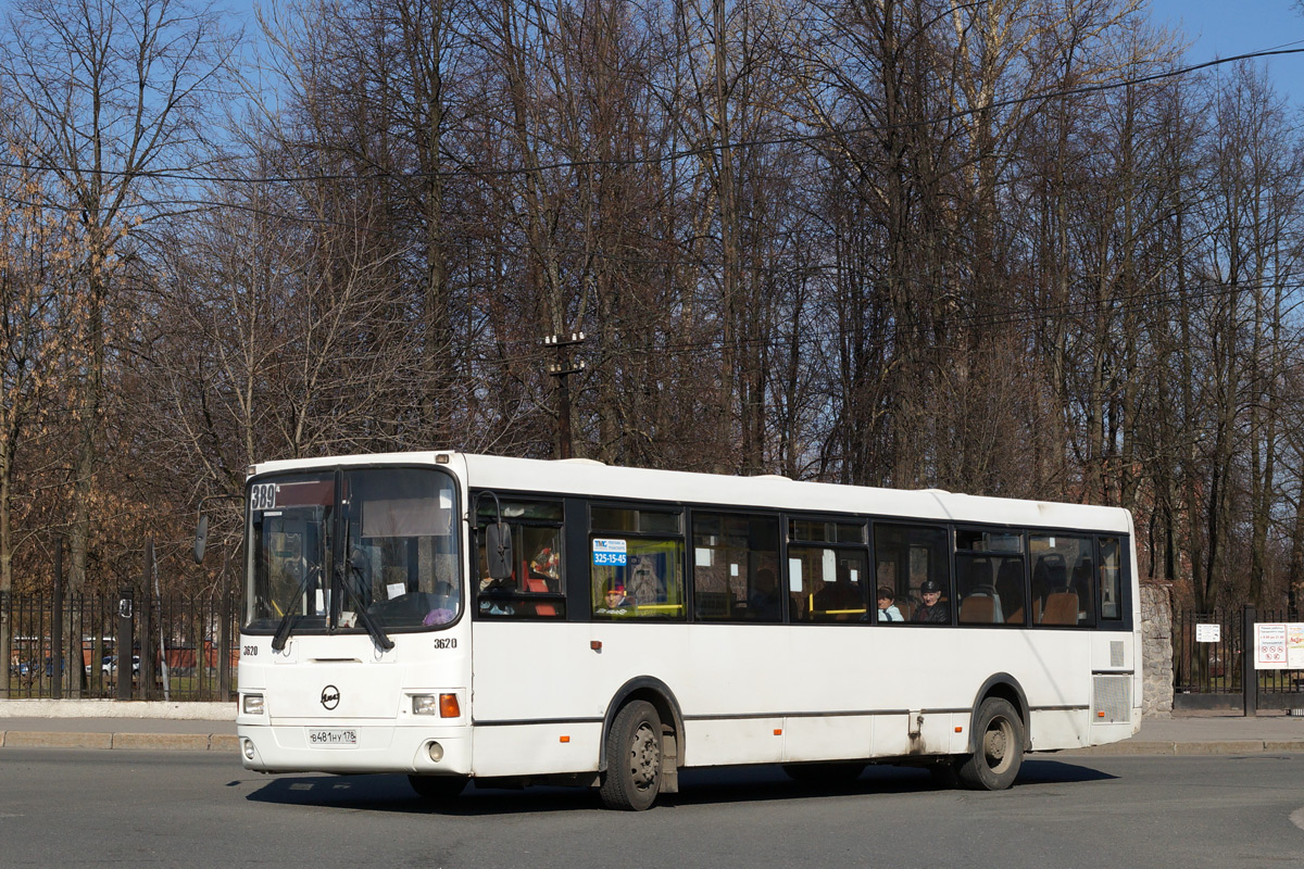 Санкт-Петербург, ЛиАЗ-5293.53 № 3620