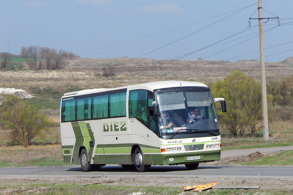 Kharkov region, Irizar Century 12.35 Nr. AX 7654 CK