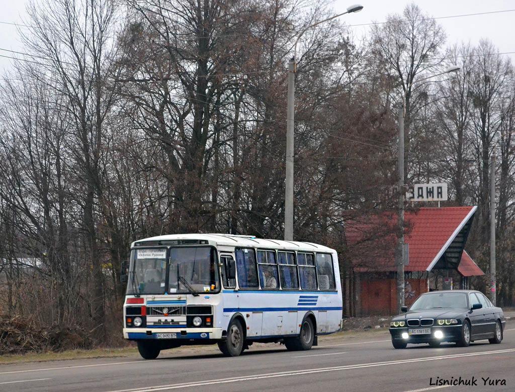 Волынская область, ПАЗ-4234 № AC 0492 BT