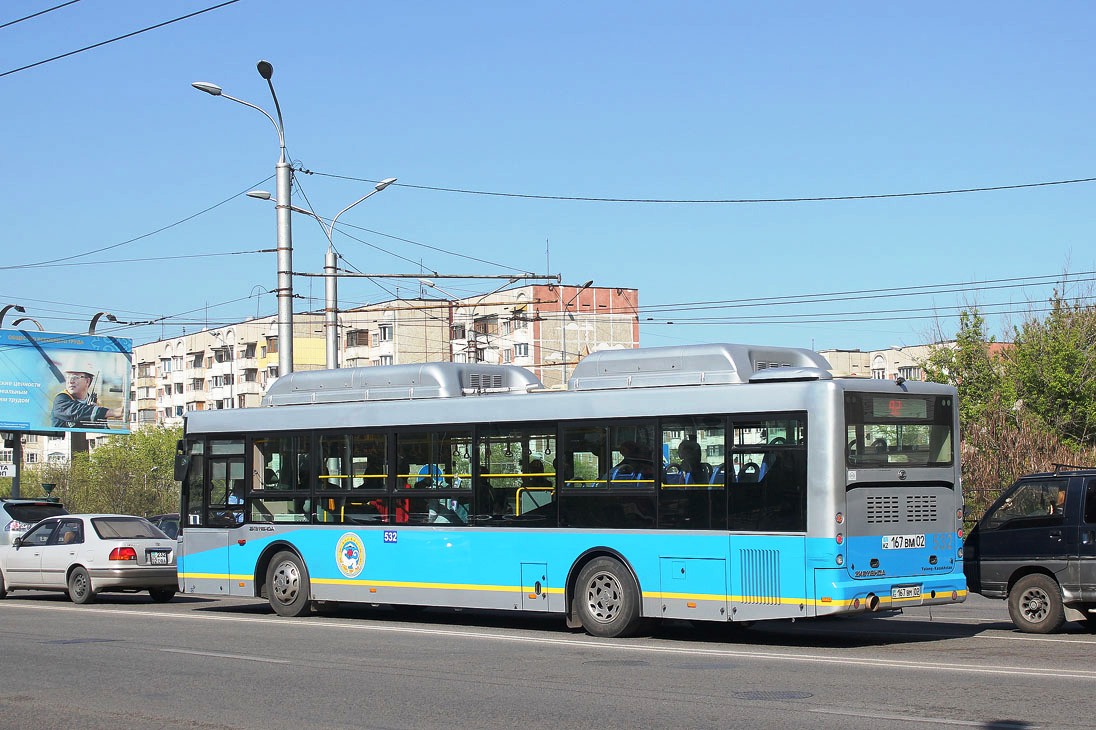 Алматы, Yutong ZK6118HGA № 532