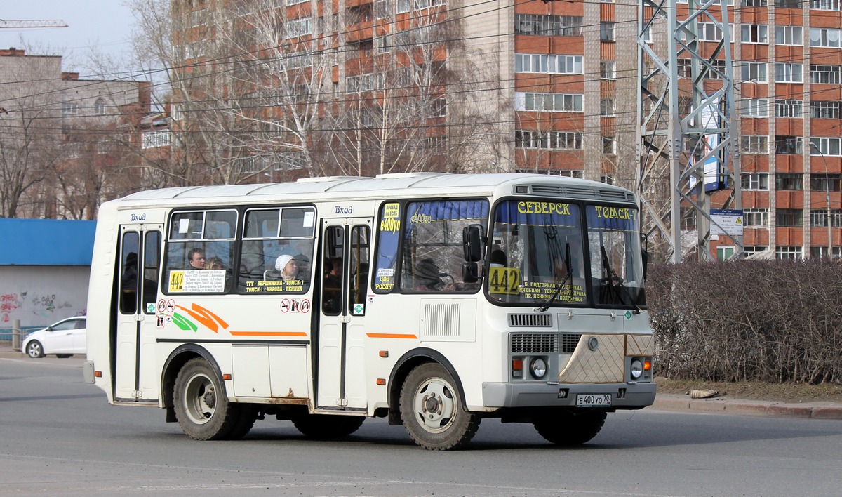 Томская область, ПАЗ-32054 № Е 400 УО 70