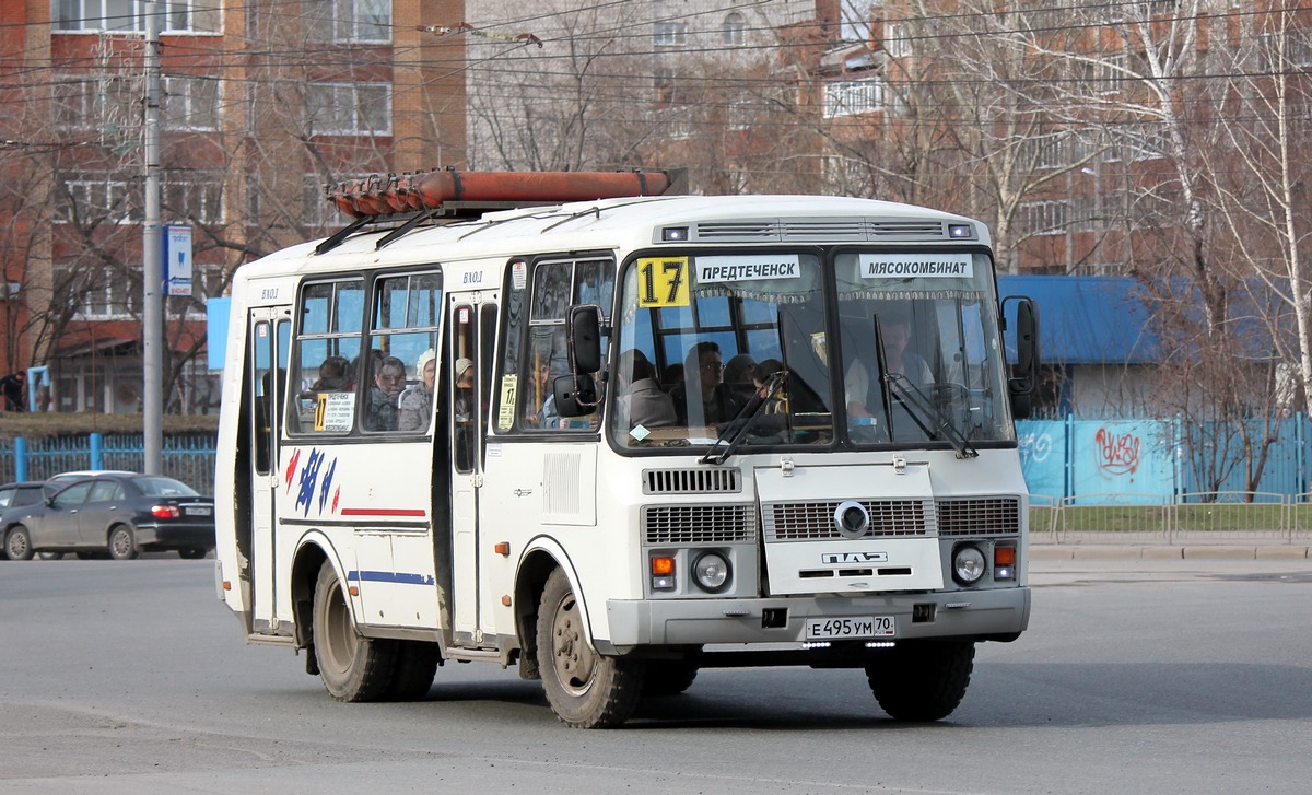 Томская область, ПАЗ-32054 № Е 495 УМ 70