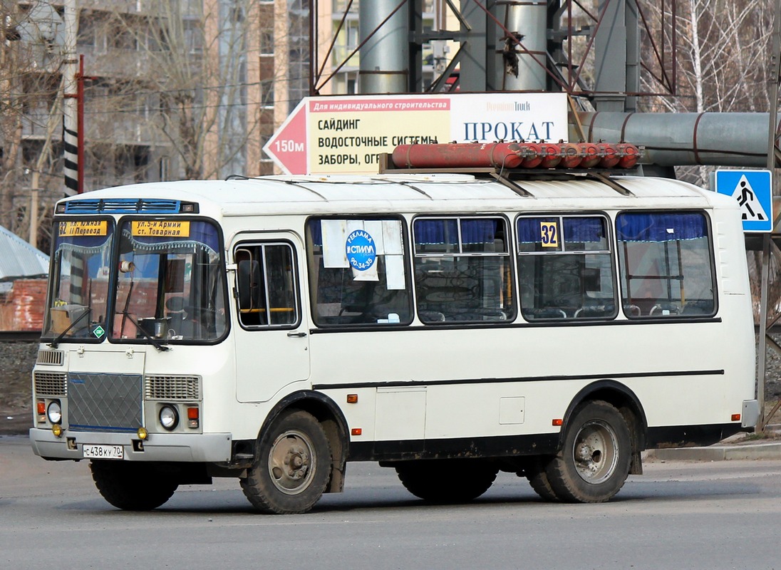 Томская область, ПАЗ-32054 № С 438 КУ 70