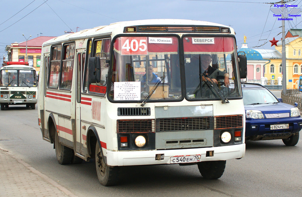 Томская область, ПАЗ-3205 (00) № С 540 ЕН 70