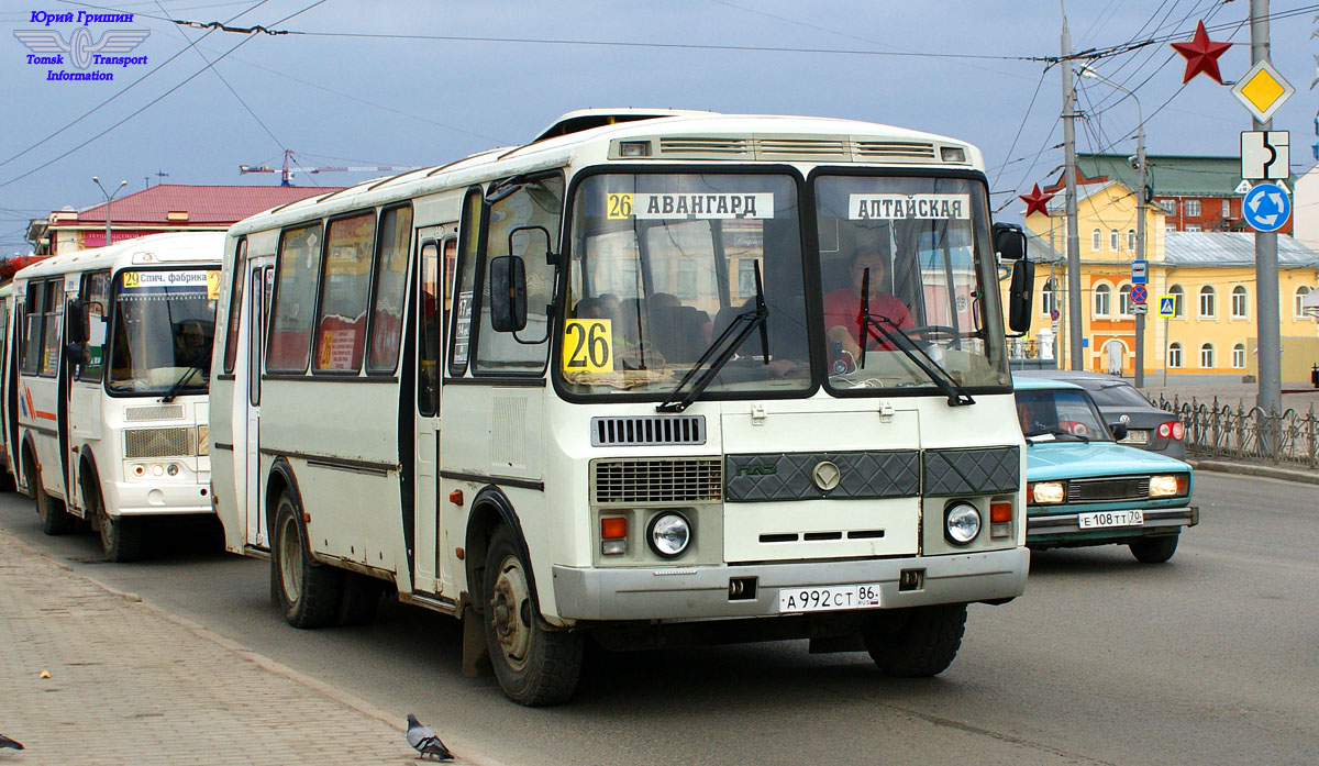 Томская область, ПАЗ-423403 № А 992 СТ 86