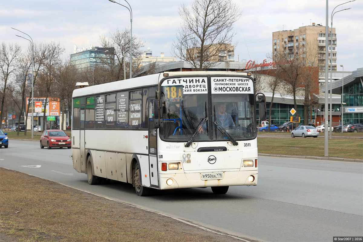 Ленинградская область, ЛиАЗ-5256.58 № 3511