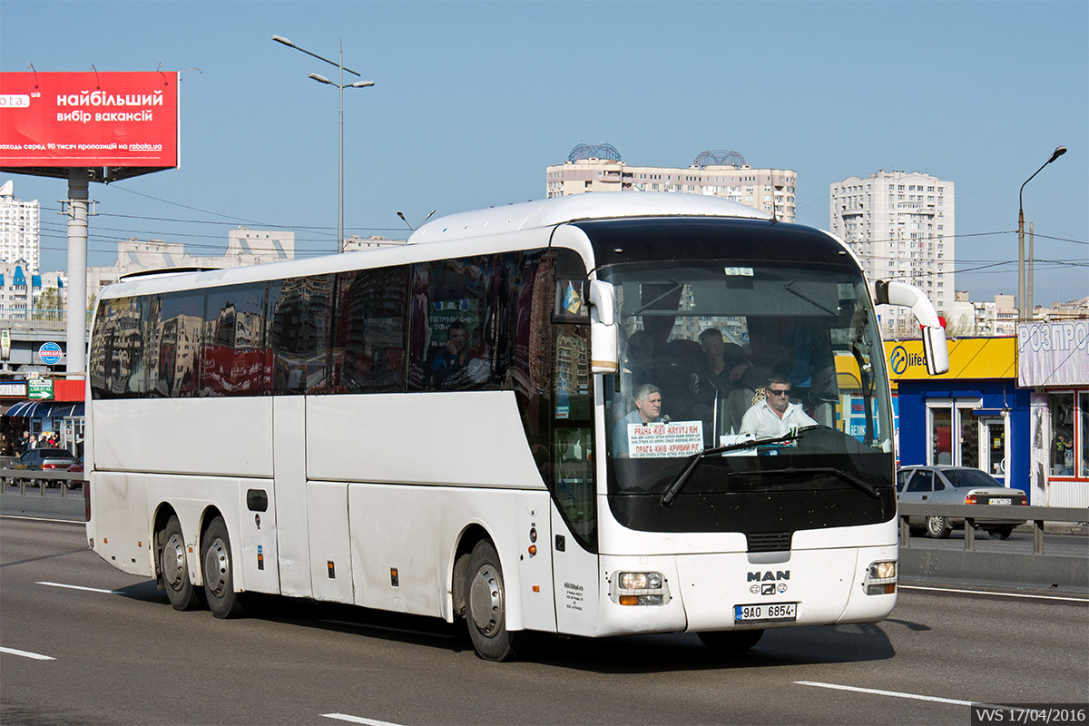 Чехия, MAN R08 Lion's Coach L RHC444 L № 9A0 6854